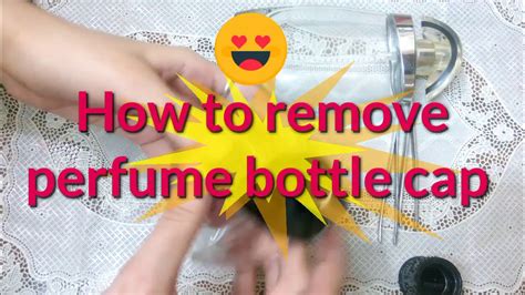 gucci cologne cap comes off|How to Remove/open perfume bottle cap/top using minus screw .